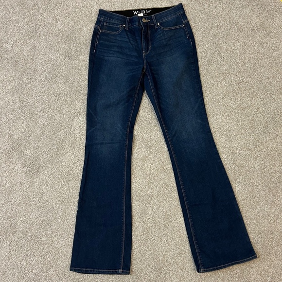 White House Black Market Denim - WHBM Slim Bootcut Jeans